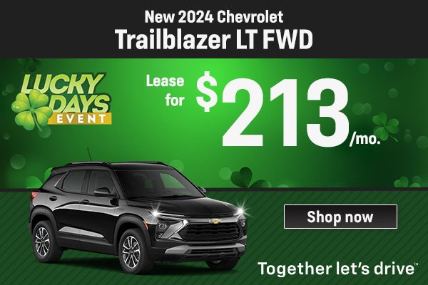 New 2024 Chevy Trailblazer 